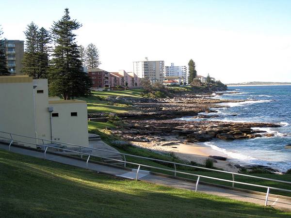 Shelly Beach looking northeast